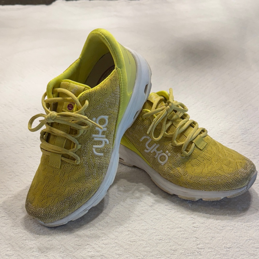 Ryka (Devotion) Women's Vibrant Yellow Sneakers